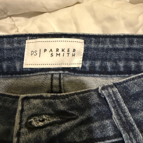 PARKER SMITH Dark Blue Straight Leg Jeans - Picture 2 of 5